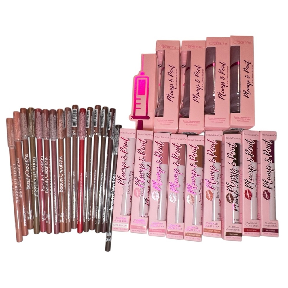 Beauty creations lip vault set (29 pieces)
